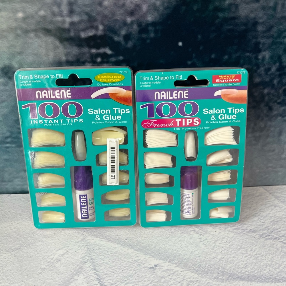 Nailene | Nail Glue Tips - set of 2 - # 26